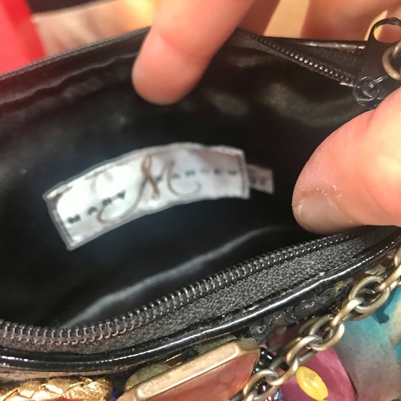 Mary Frances one of a kind embellished mini bag - Picture 10 of 14
